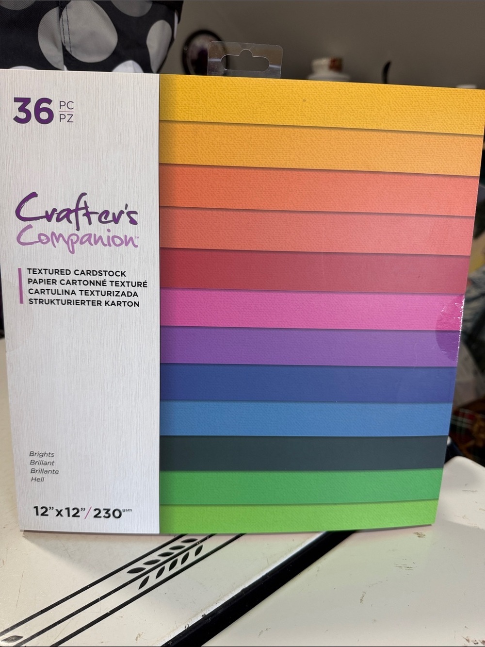 Crafters Companion Brights Textured Cardstock
